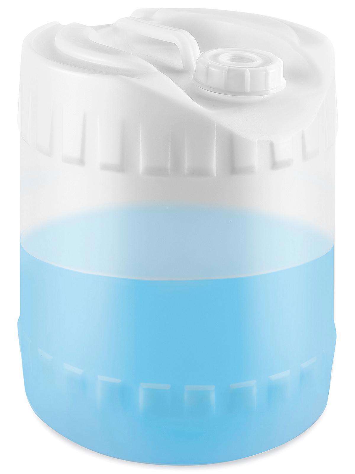 Closed Head Poly Pail - 5 Gallon, Natura