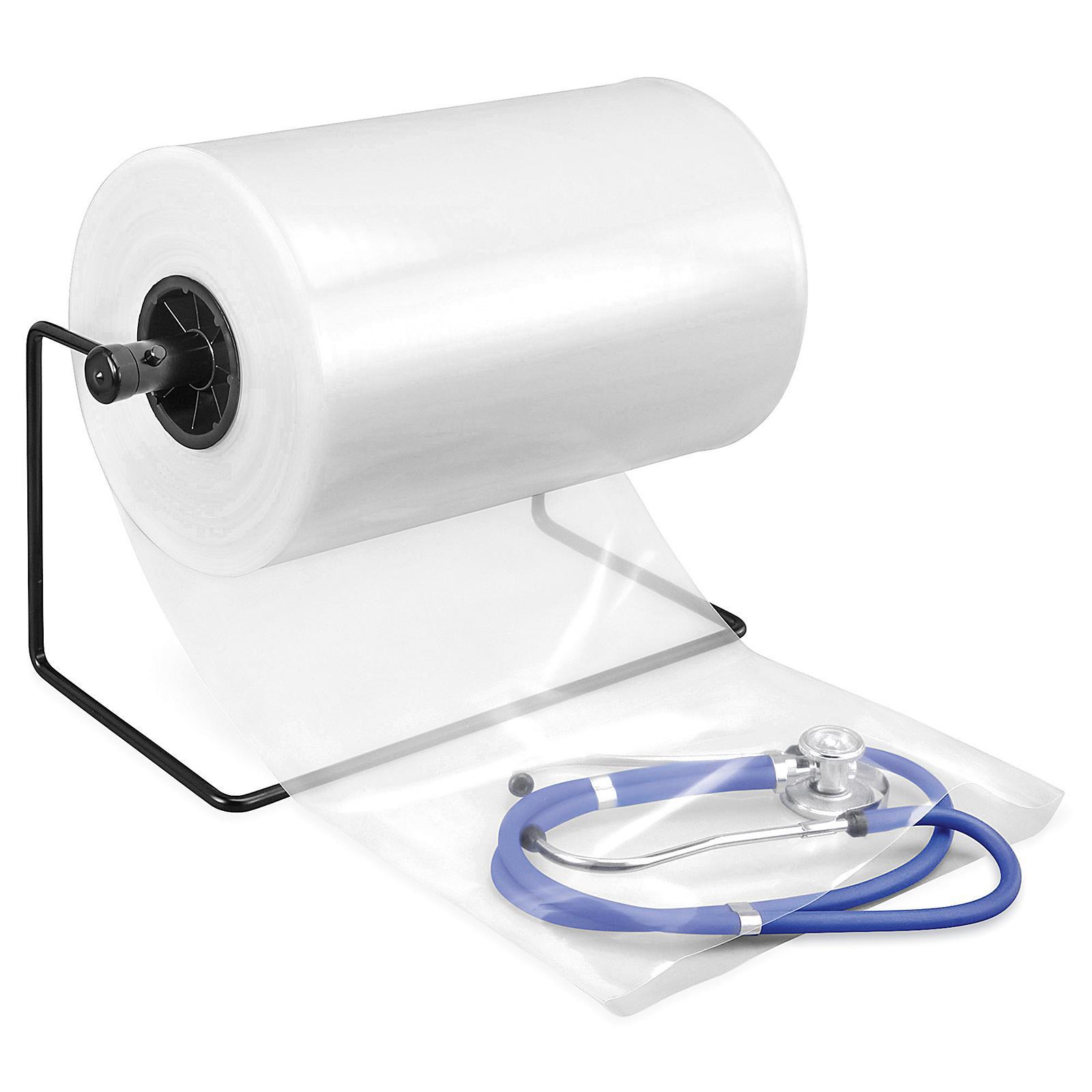 Cleanroom Poly Tubing Roll - 4 Mil, 12