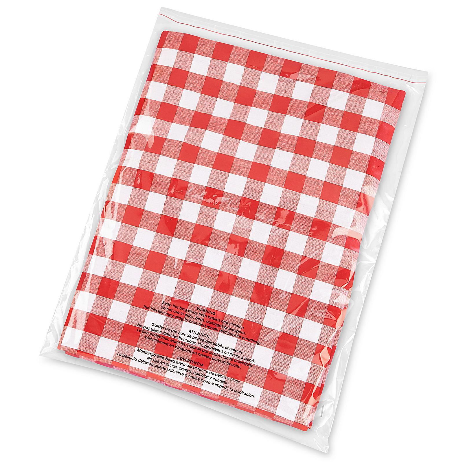 Resealable Suffocation Warning Bags - 1.