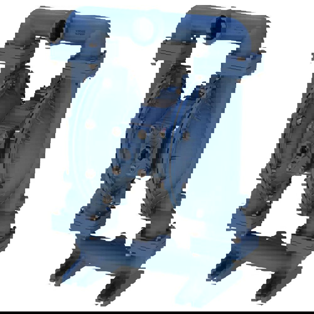 Air-Operated Diaphragm Pumps; Maximum Flow Rate (Gpm - 2 Decimals): 45.00 ; Maximum Working Pressure: 125.000 ; Thread Type: NPT ; Inlet Size: 1in ; Cubic Feet Per Minute: 40 SCFM ; Diaphragm Material: Santoprene