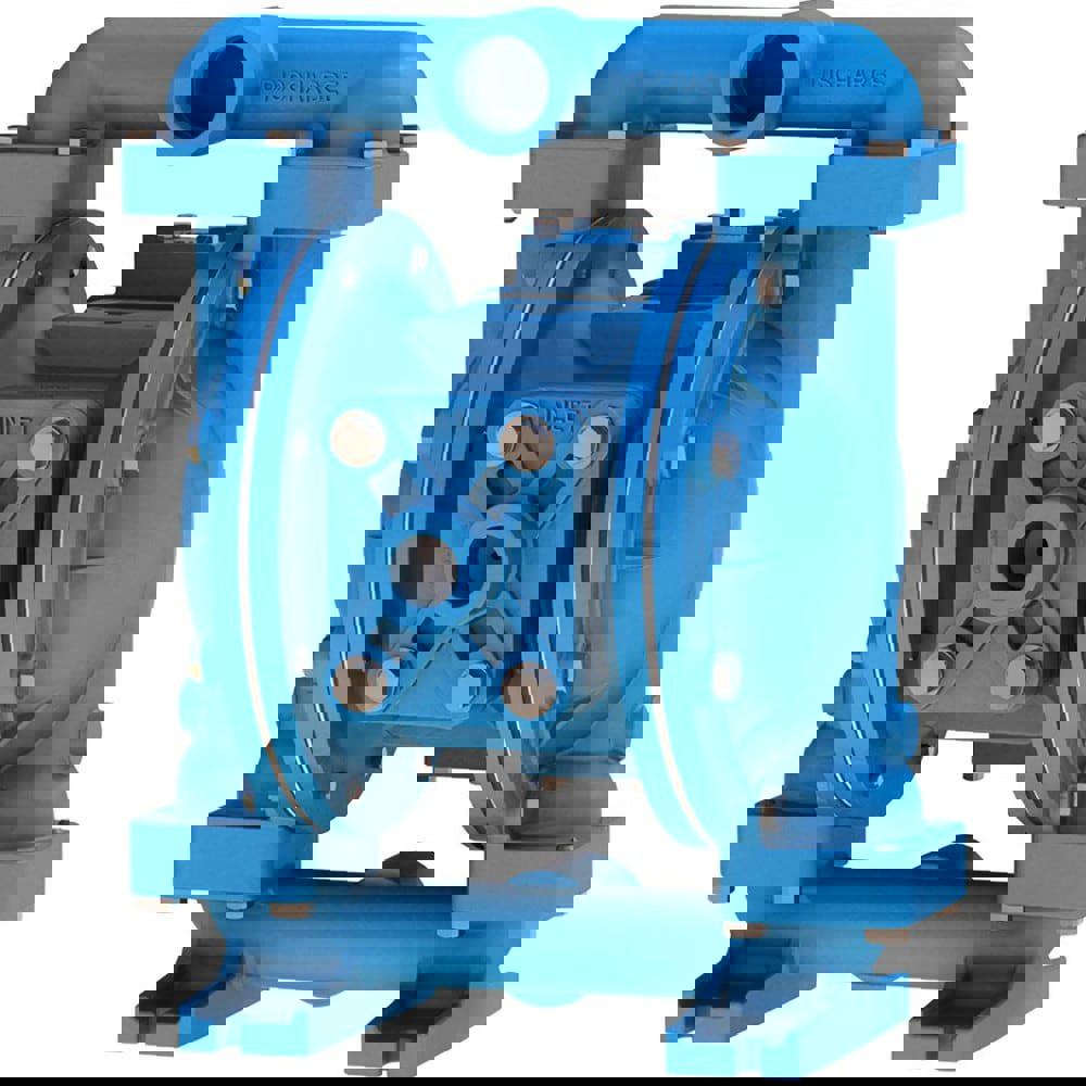 Air-Operated Diaphragm Pumps; Maximum Flow Rate (Gpm - 2 Decimals): 45.00 ; Maximum Working Pressure: 125.000 ; Thread Type: NPT ; Inlet Size: 1in ; Cubic Feet Per Minute: 40 SCFM ; Diaphragm Material: Buna