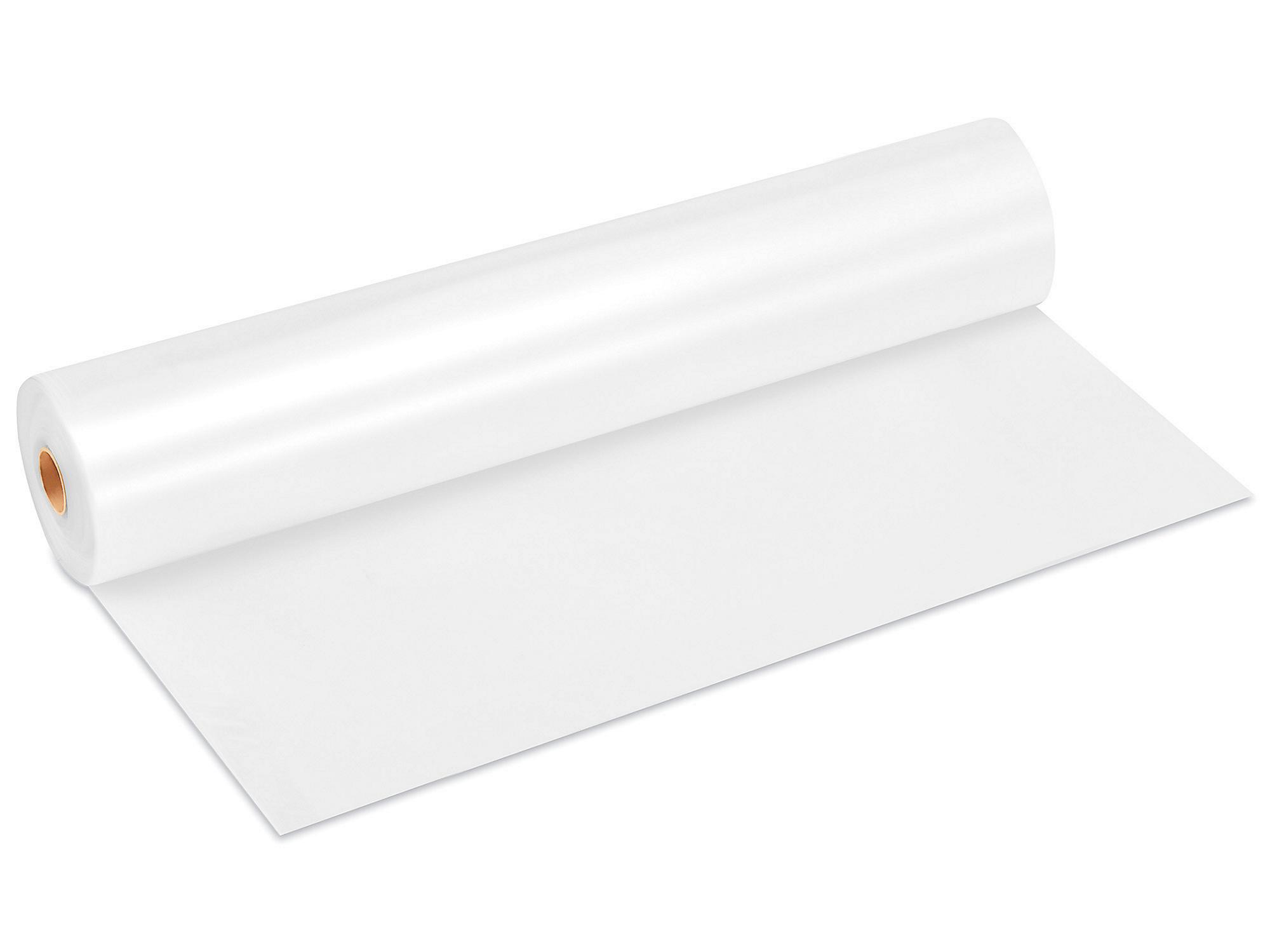 Clear Poly Sheeting - 1 Mil, 20' x 400'.