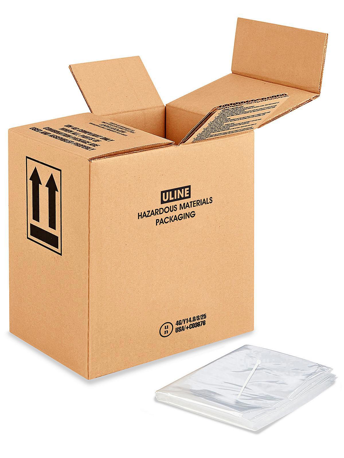 2 x 1 Gallon F-Style Can Shippers - No C