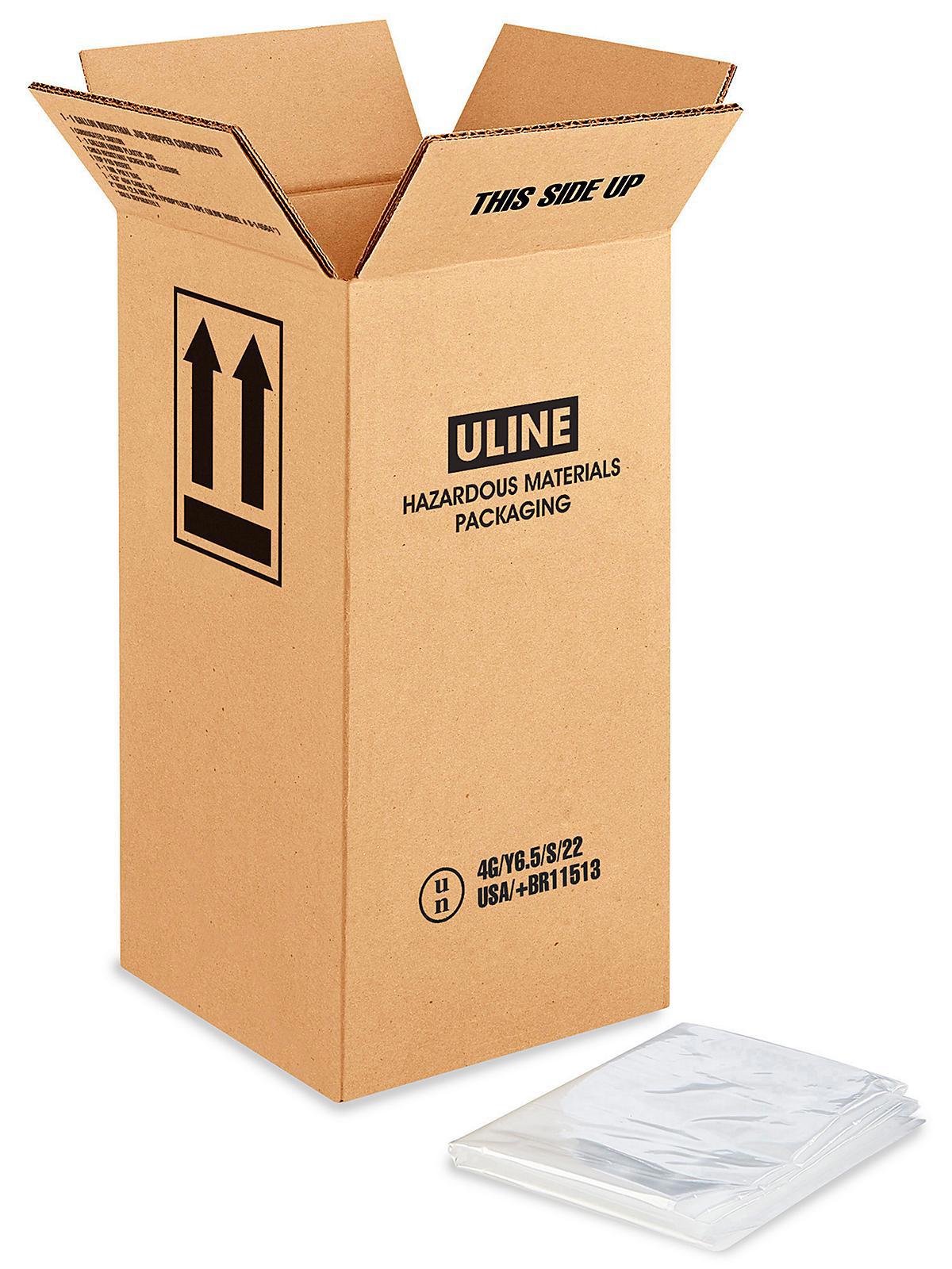 1 x 1 Gallon Industrial Shippers - No Ju