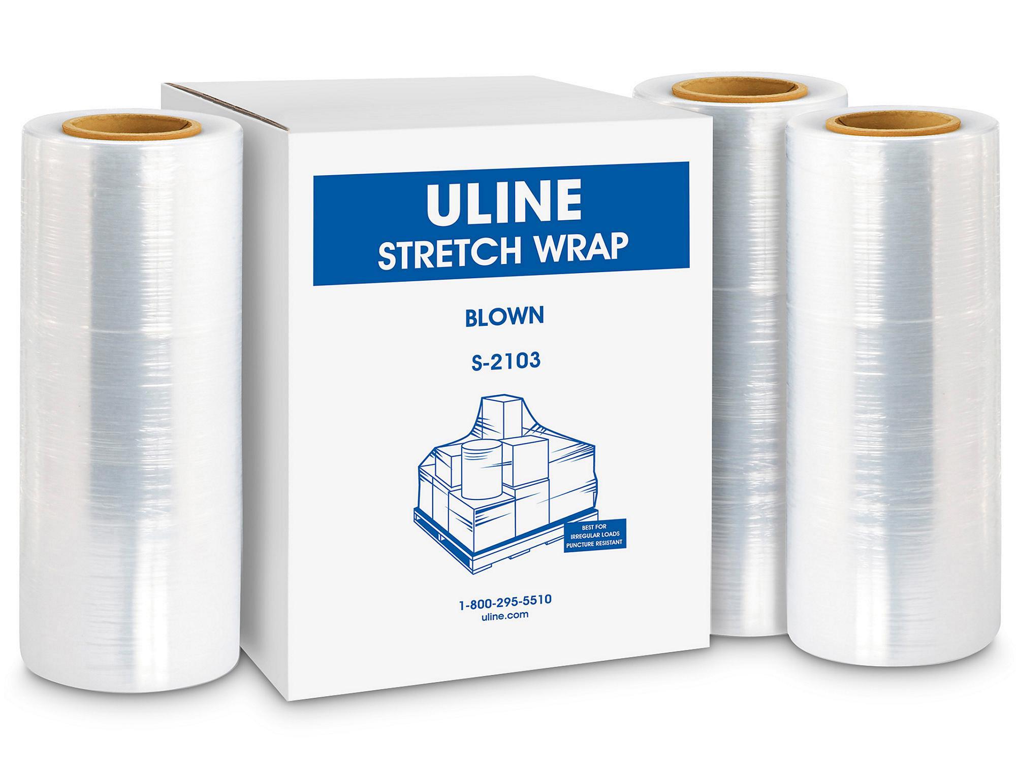 Uline Stretch Wrap - Blown, 70 gauge, 12