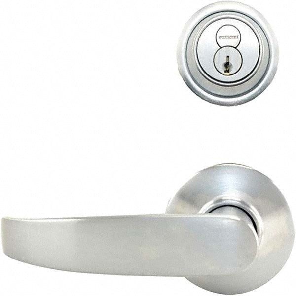 Entry Lever Lockset for 1-3/8 to 1-3/4
