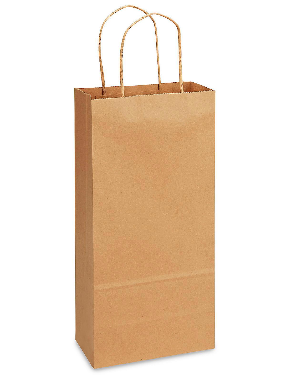 Recycled Paper Shopping Bags - 6 1 2 x 3