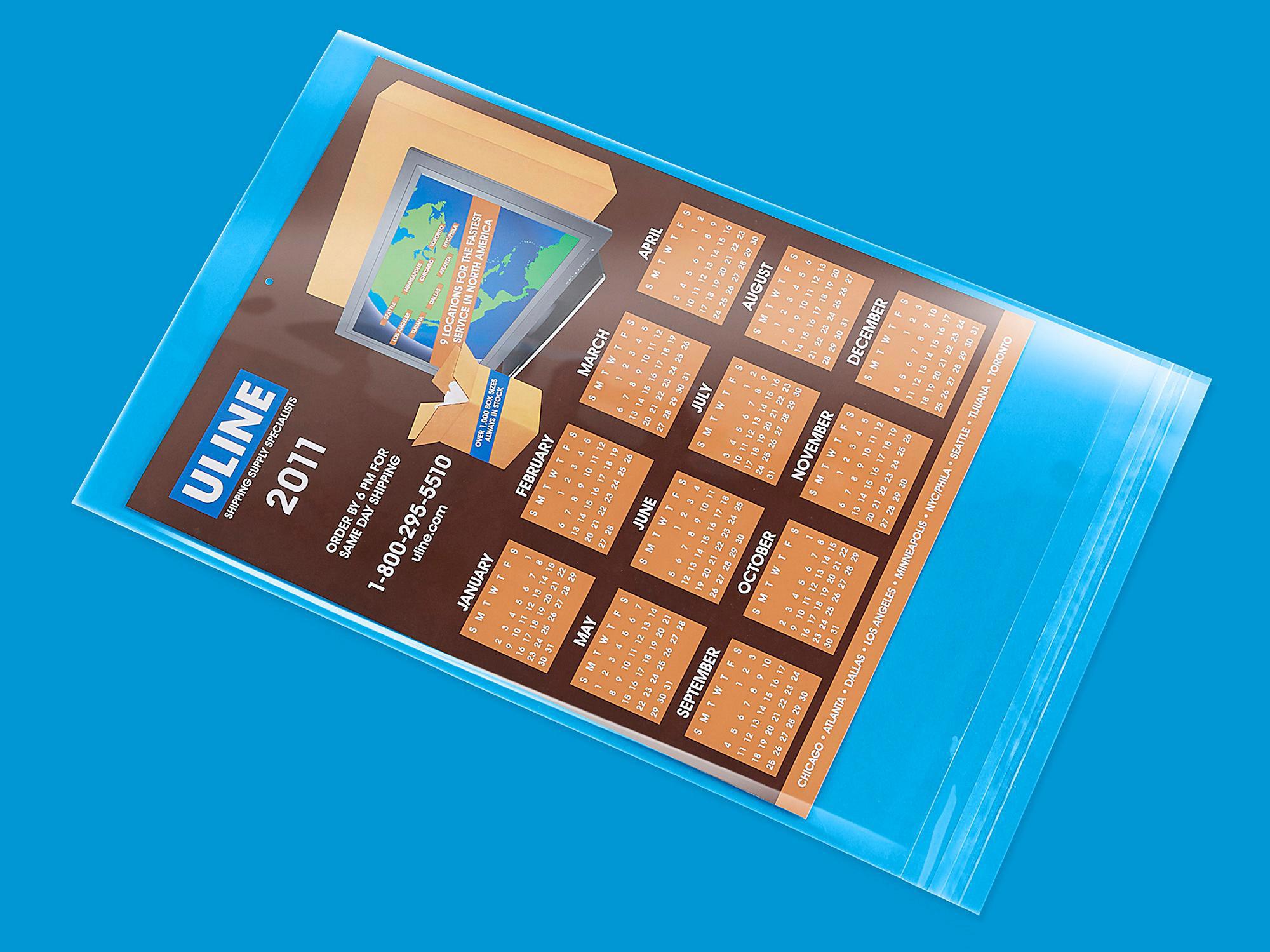 Resealable Polypropylene Bags - 1.5 Mil,