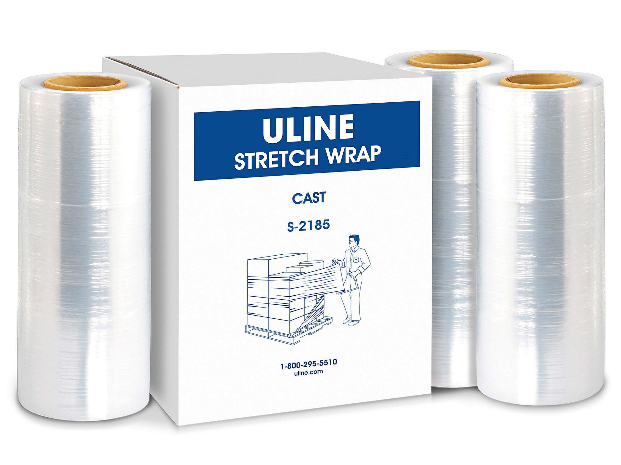 Uline Stretch Wrap - Cast, 70 gauge, 12