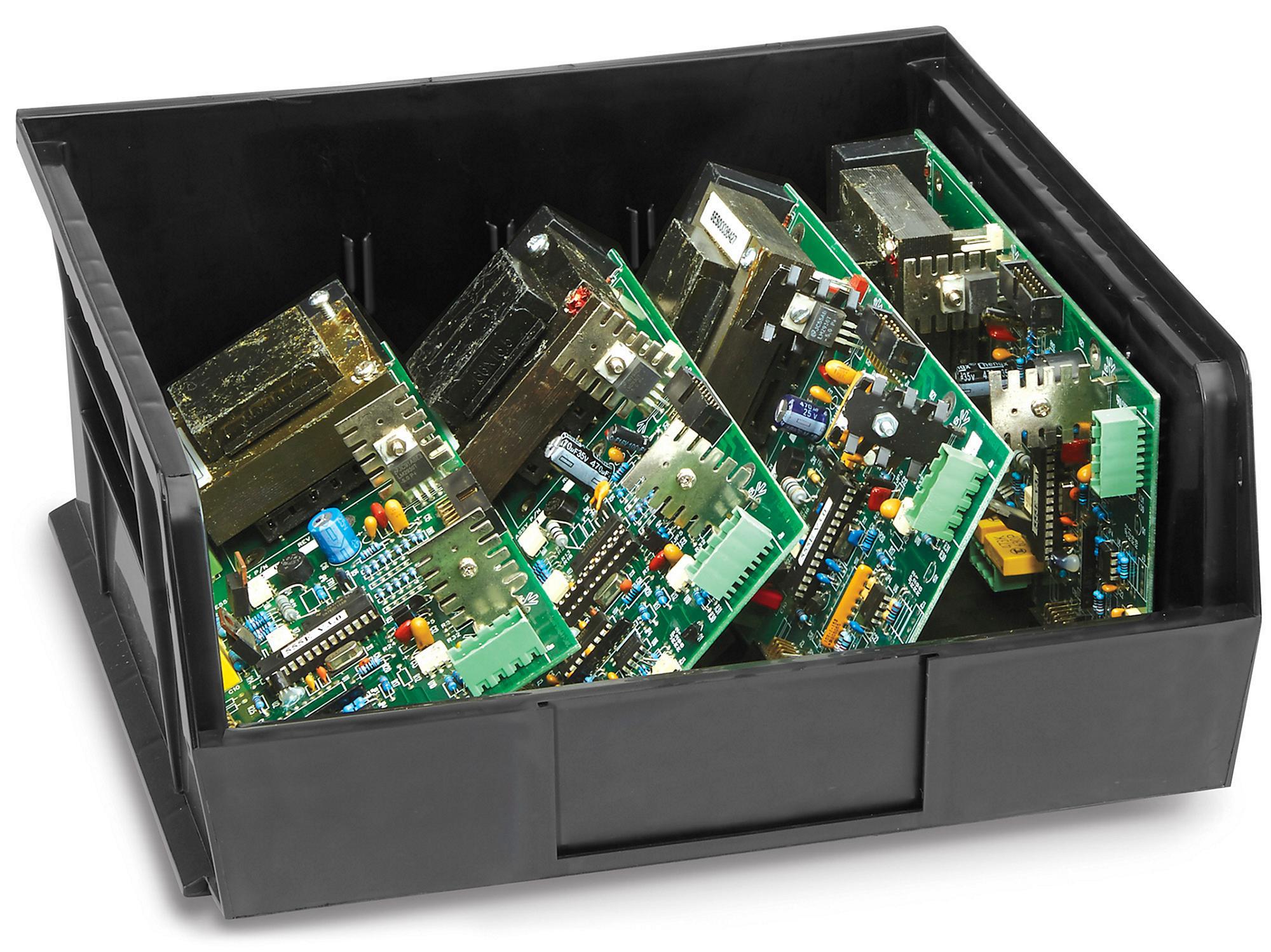 Plastic Conductive Stackable Bins - 11 x