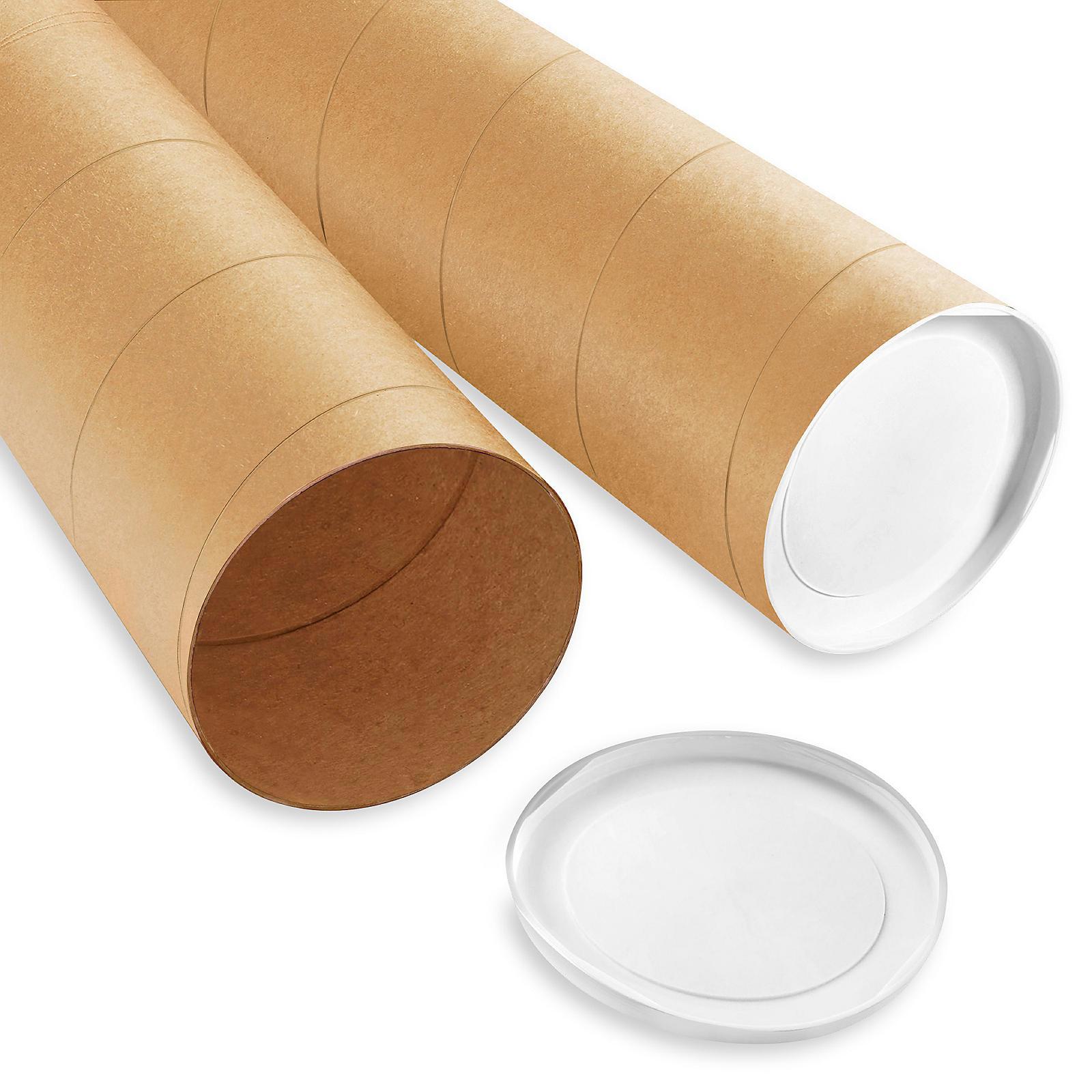 Custom Kraft Mailing Tubes - 10 x 60