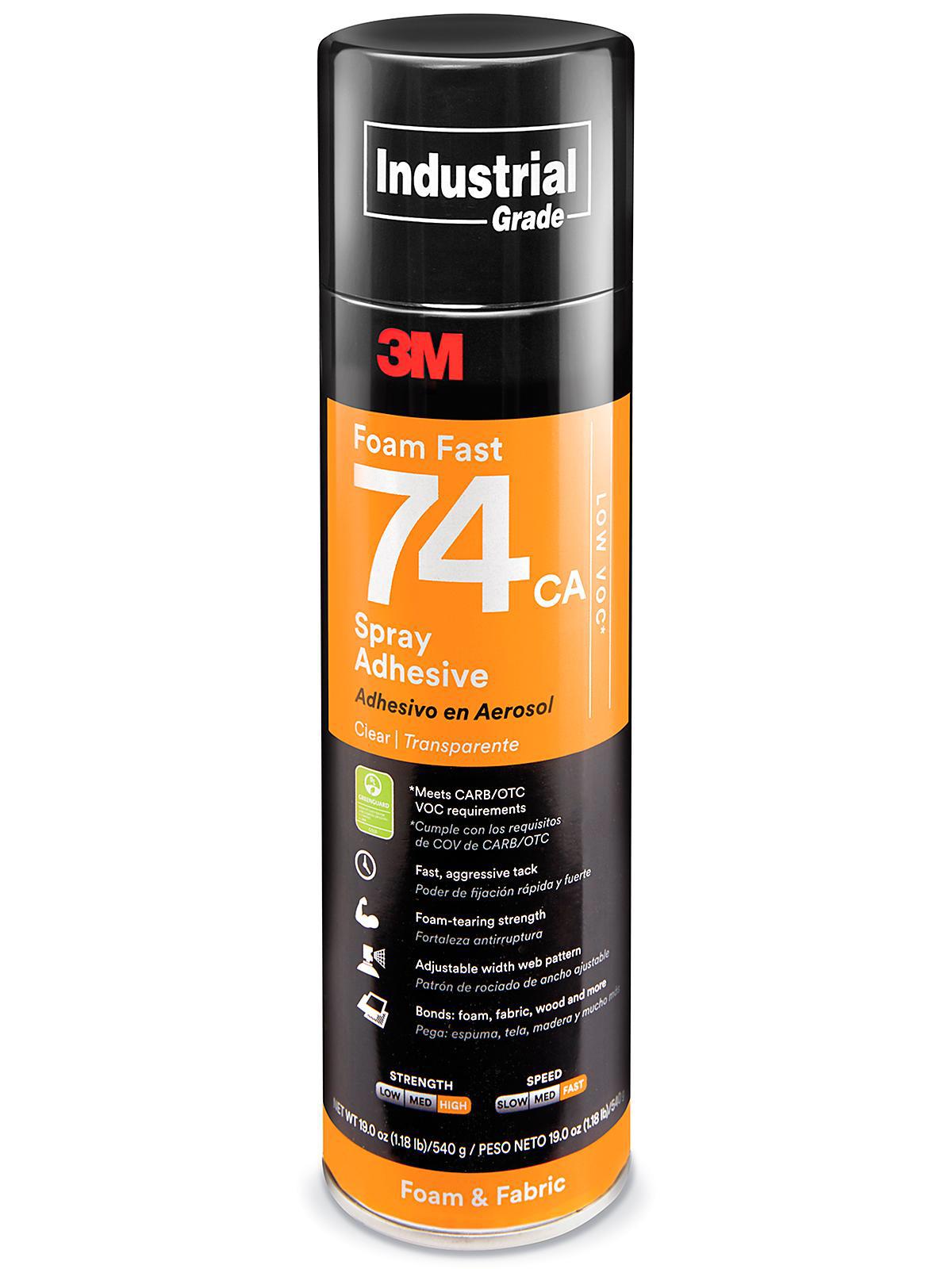 3M Foam Fast 74 Spray Adhesive - Low VOC
