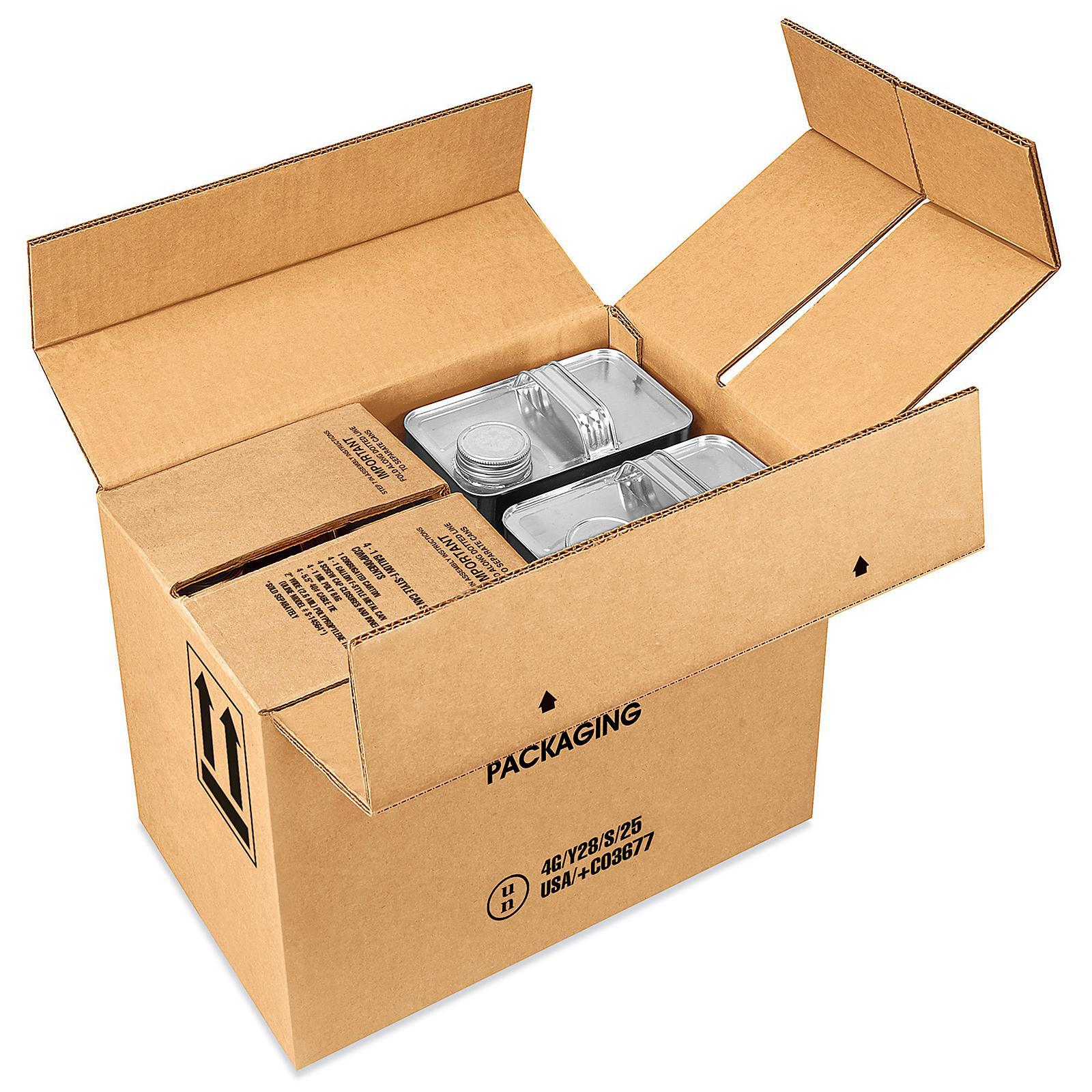 4 x 1 Gallon F-Style Can Shippers