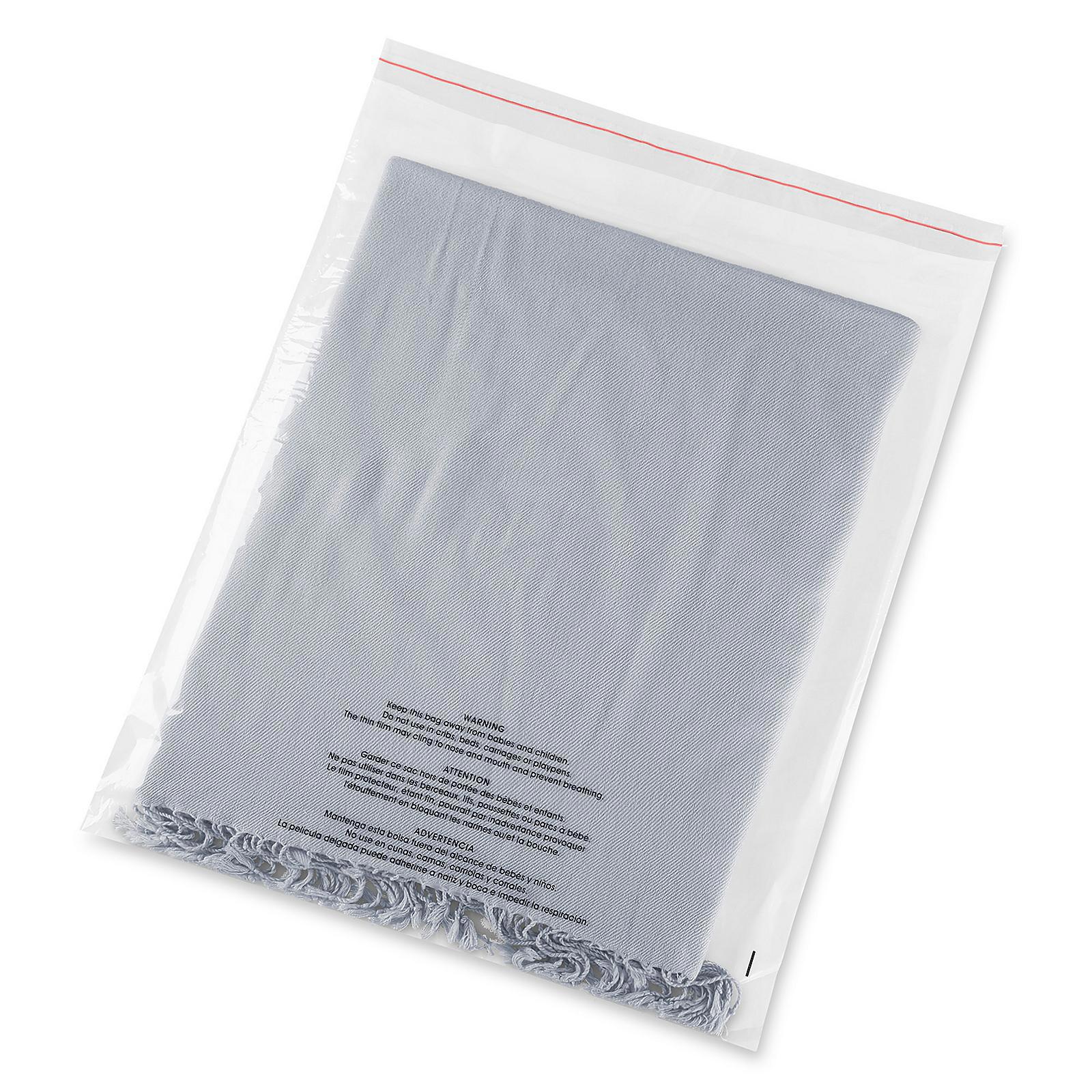 Resealable Suffocation Warning Bags - 1.