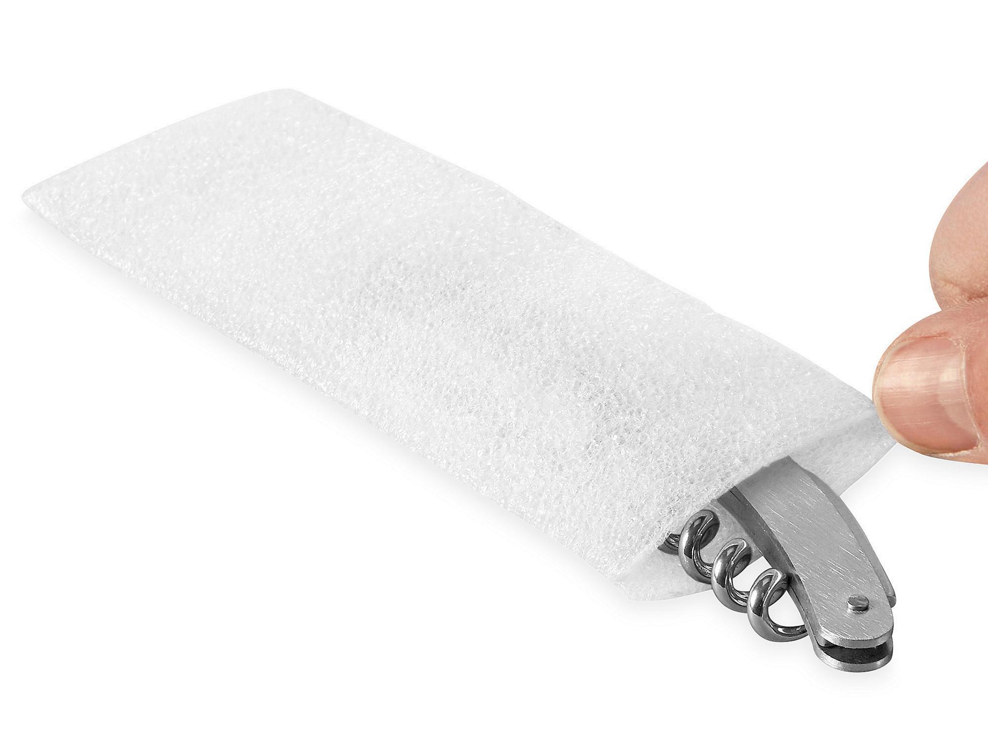 Uline Foam Pouches - 2 x 5