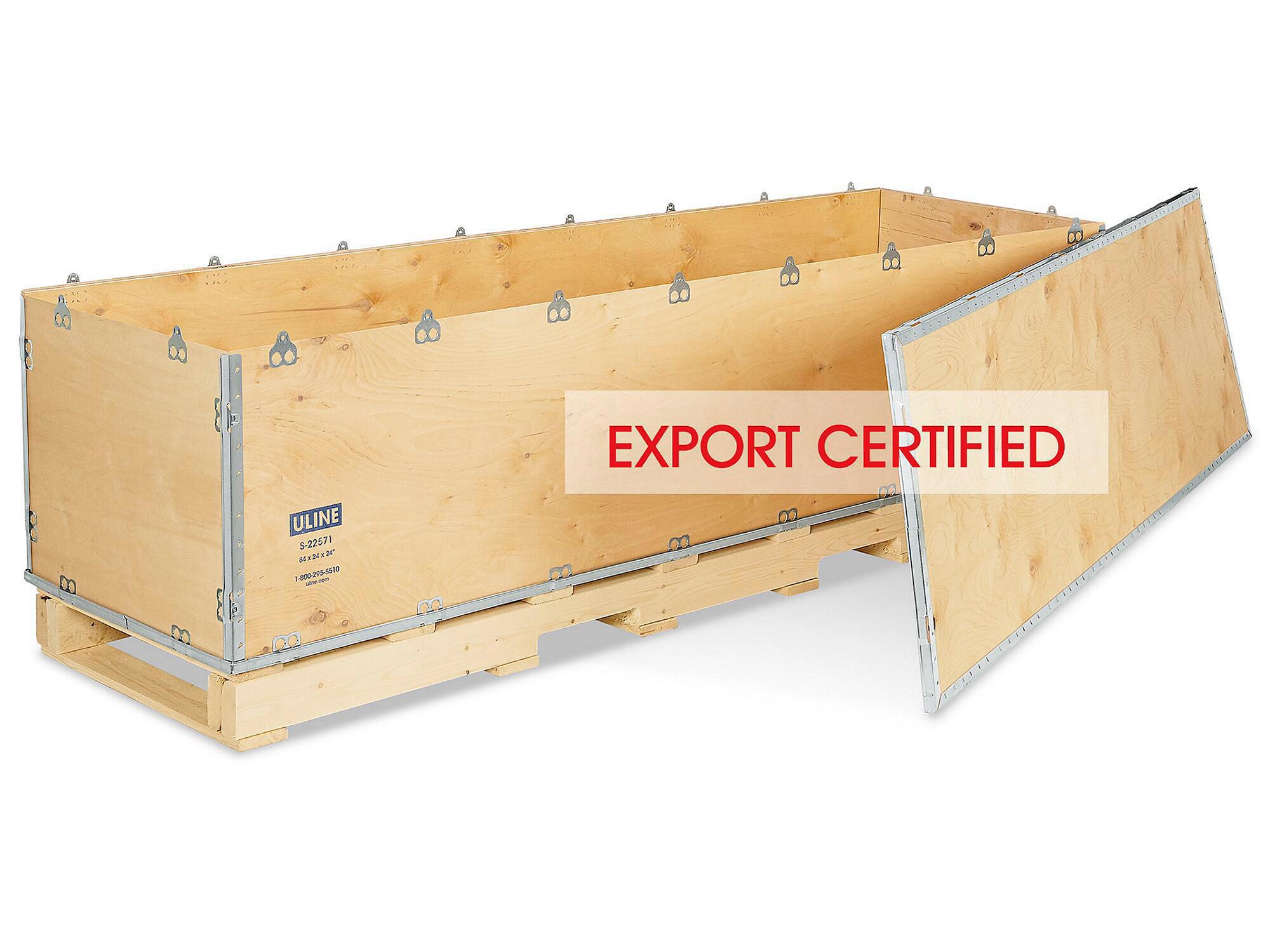 Wood Crate - 84 x 24 x 24