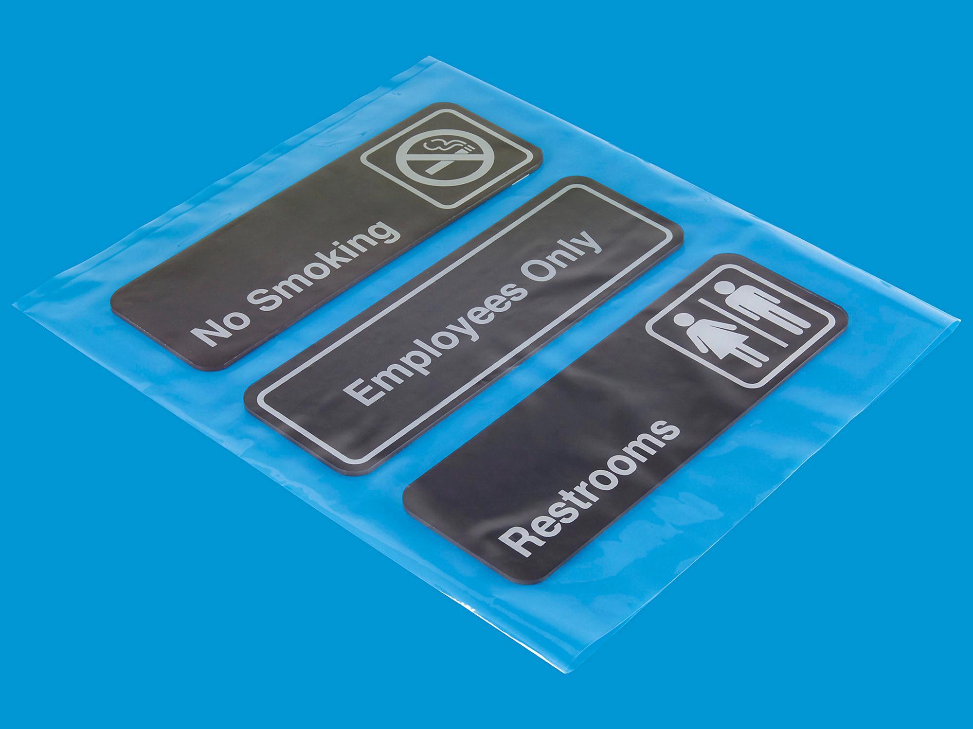 11 x 13 2 Mil Industrial Poly Bags