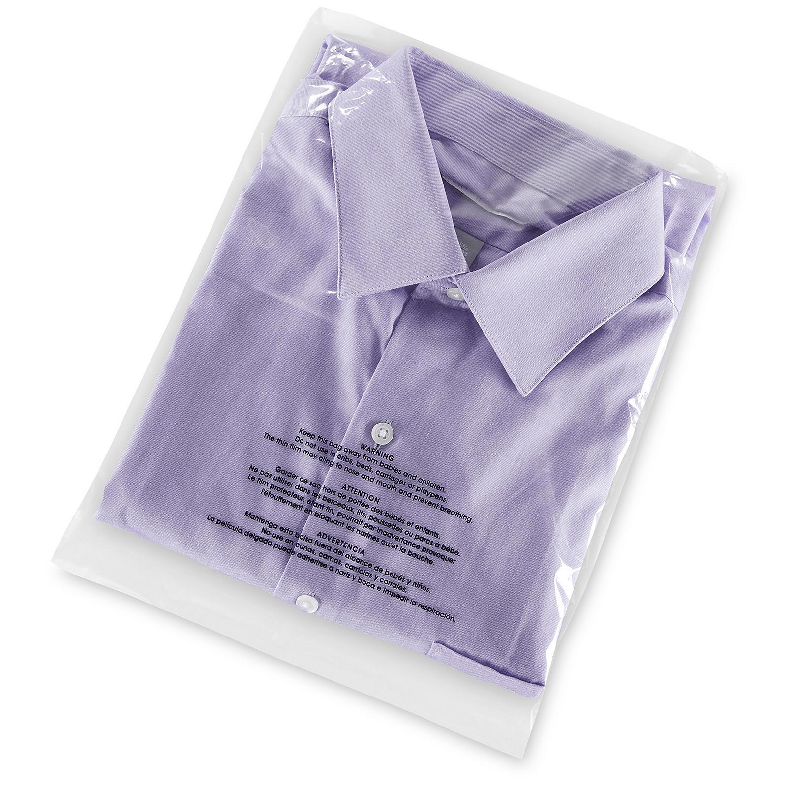 Open End Suffocation Warning Bags - 1 Mi