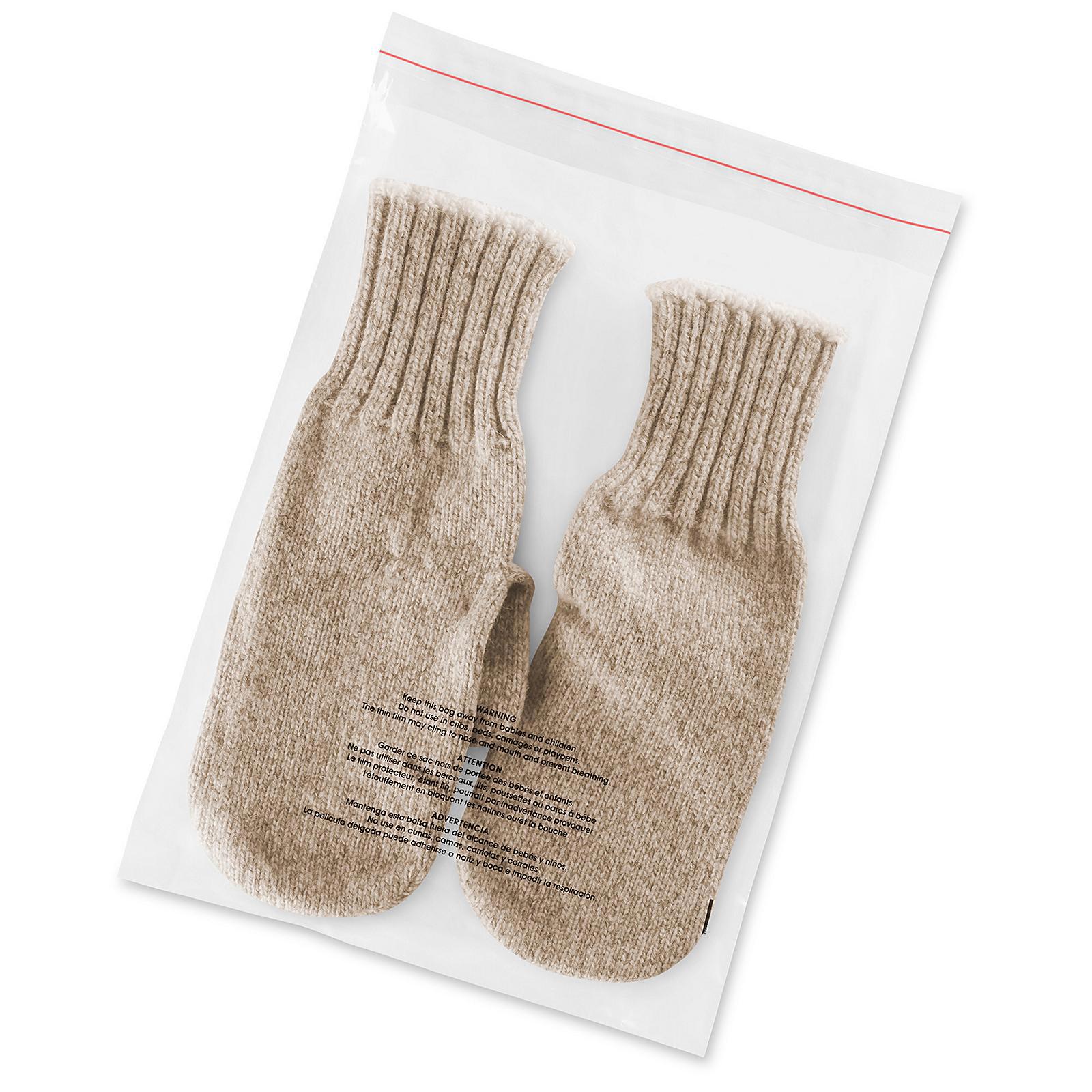 Resealable Suffocation Warning Bags - 1.