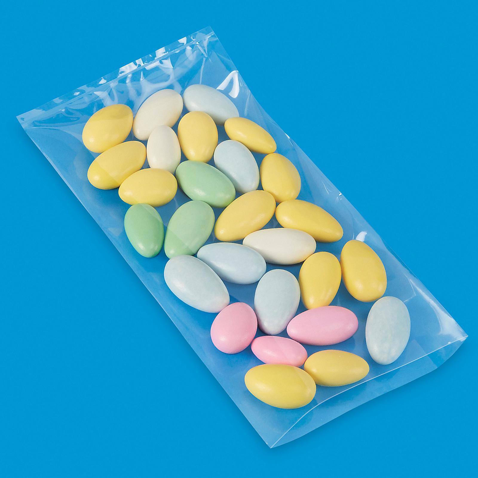 Flat Polypropylene Bags - 1.5 Mil, 3 1 2