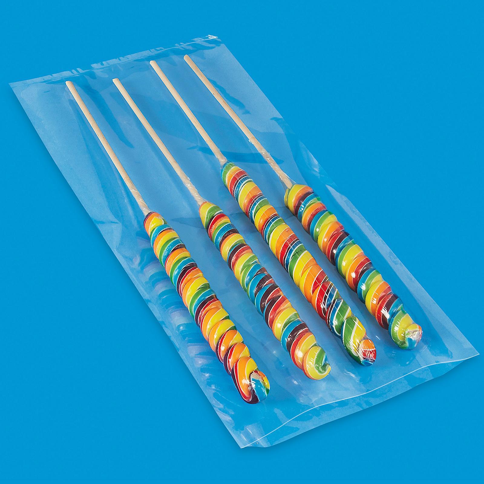 Flat Polypropylene Bags - 1.5 Mil, 8 x 1