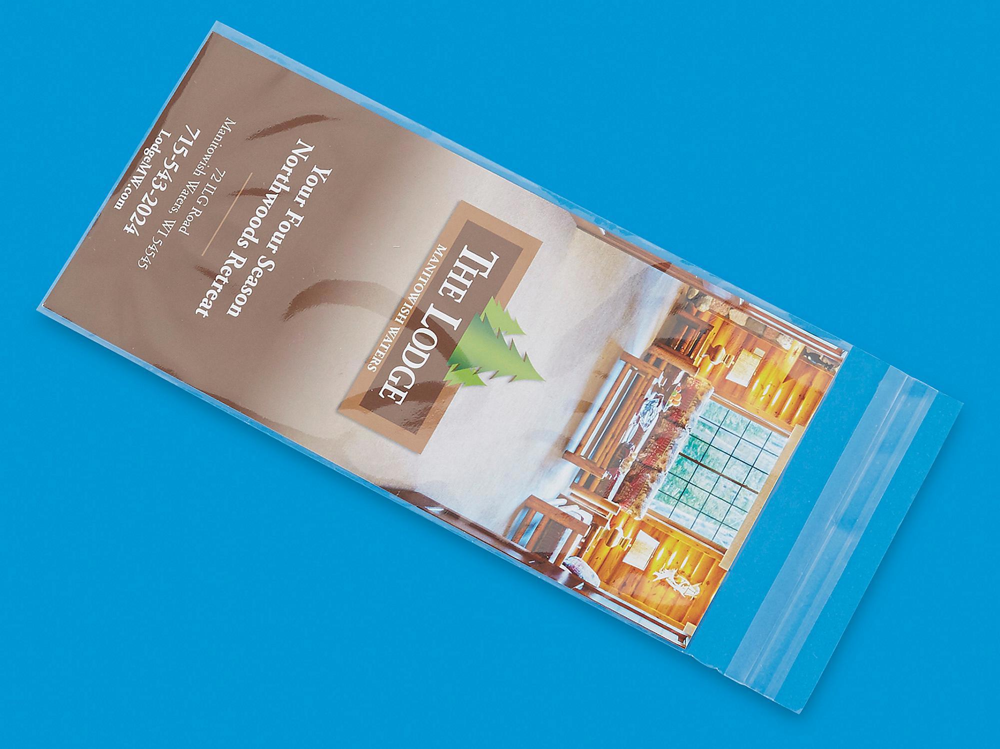 Resealable Polypropylene Bags - 1.5 Mil,