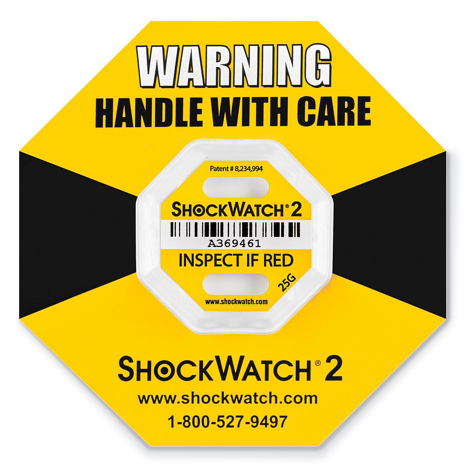ShockWatch 2 Indicators - 25G. Sold in