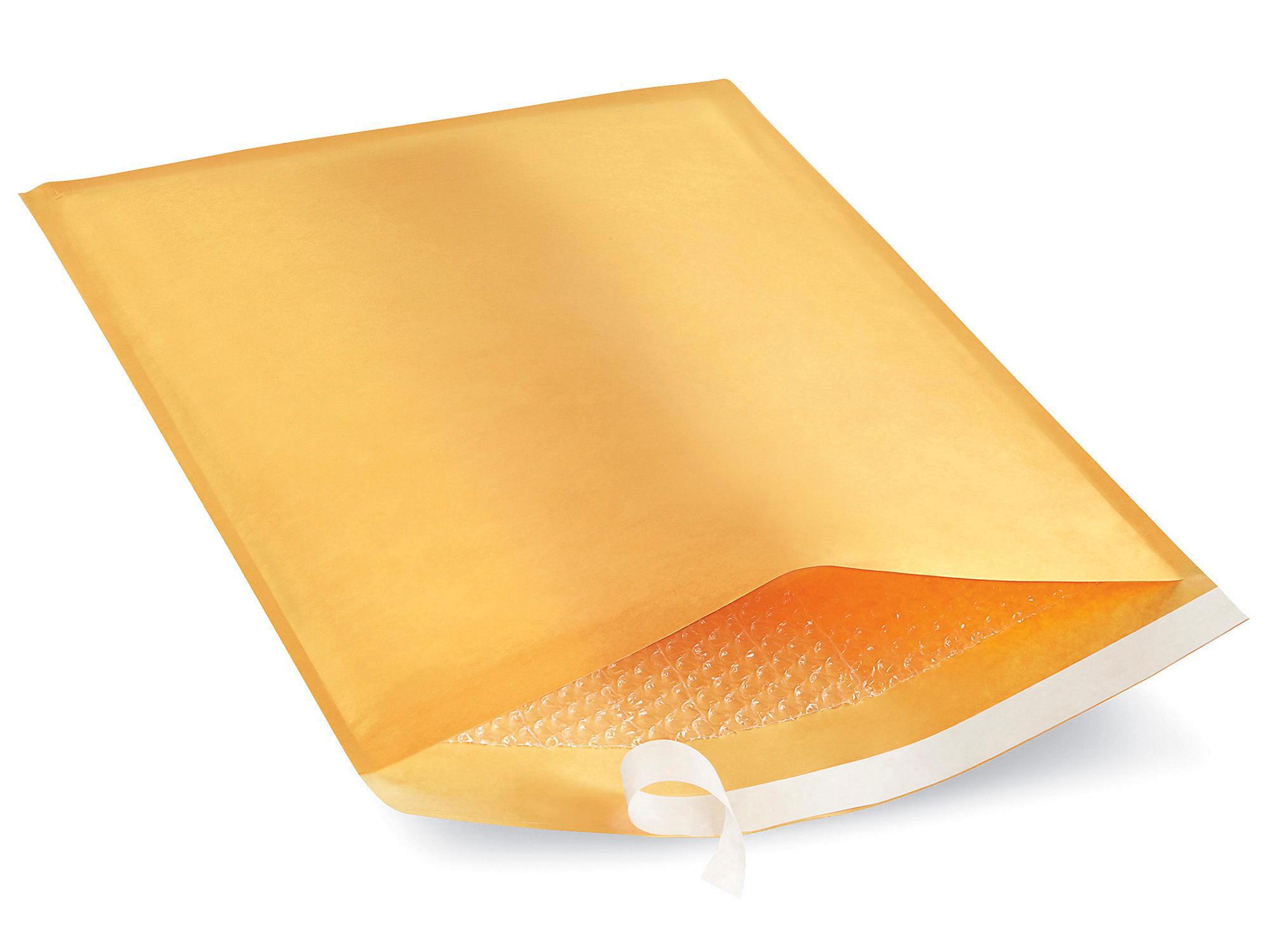Uline Economy Gold Bubble Mailers #7 - 1