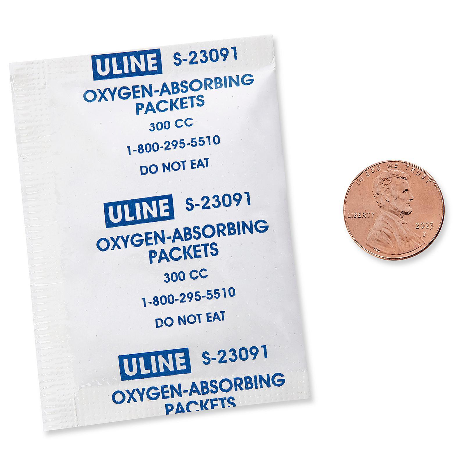 Oxygen-Absorbing Packets - 300 cc. Sold
