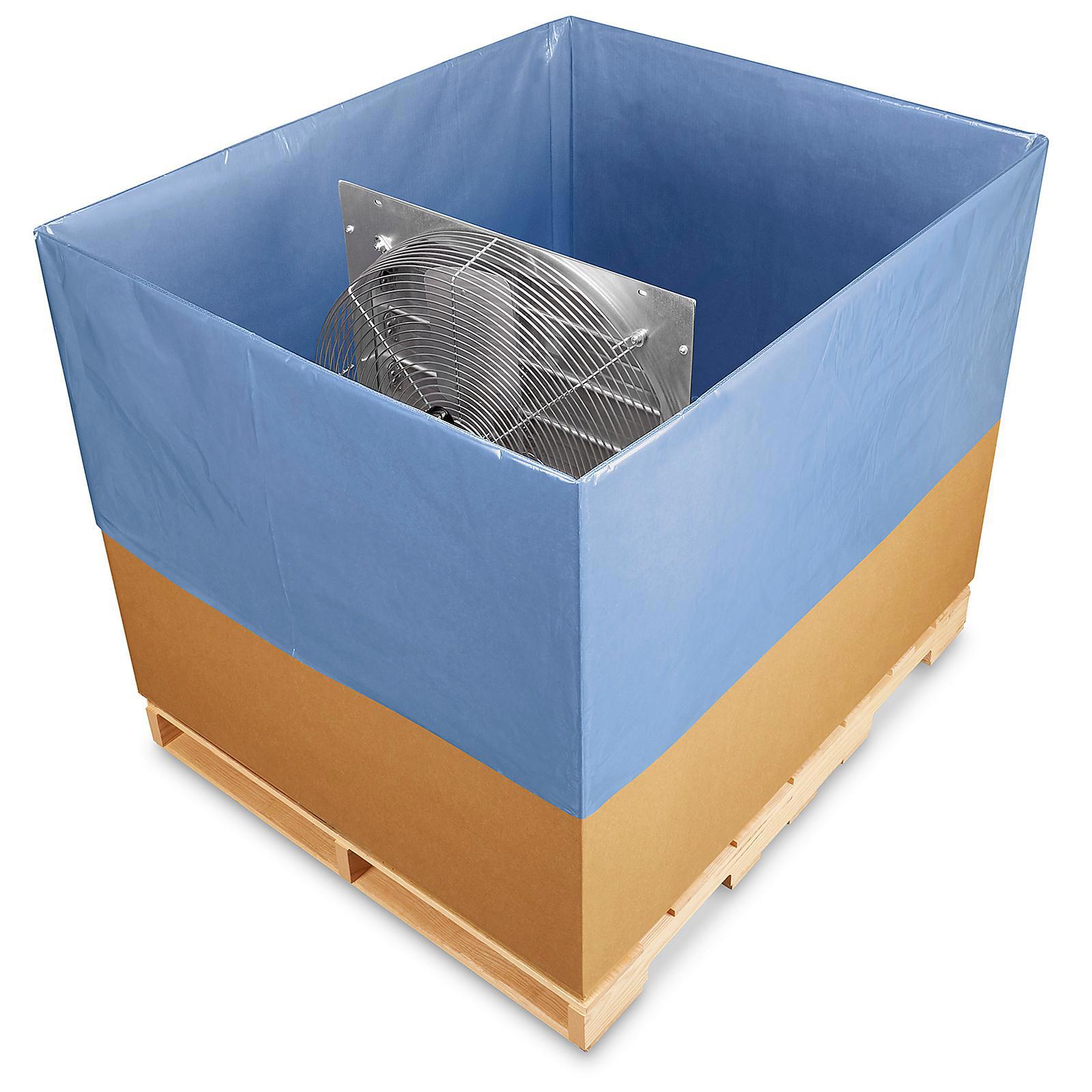 VCI Gusseted Poly Bags - 4 Mil, 48 x 42