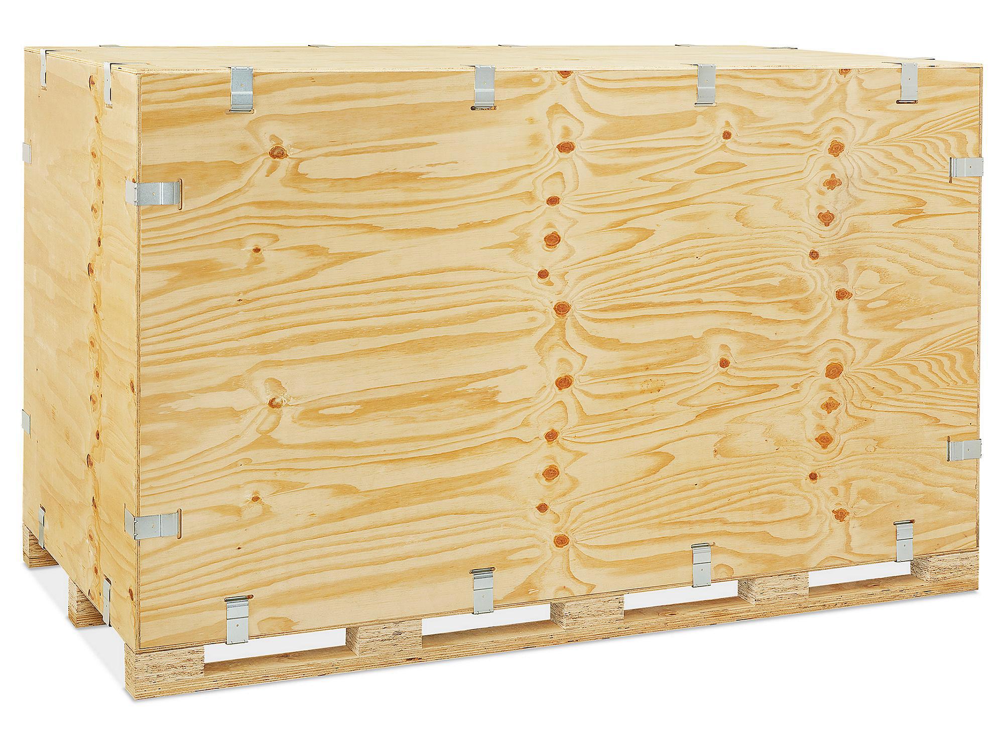 Heavy Duty Wood Crate - 96 x 48 x 60