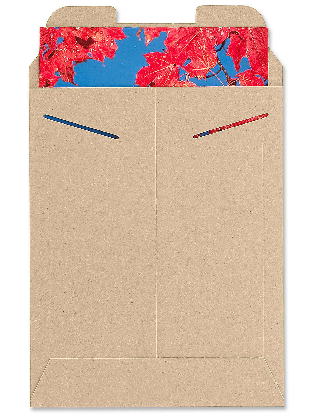 Kraft Tab Locking Stayflats #2 - 9 x 11