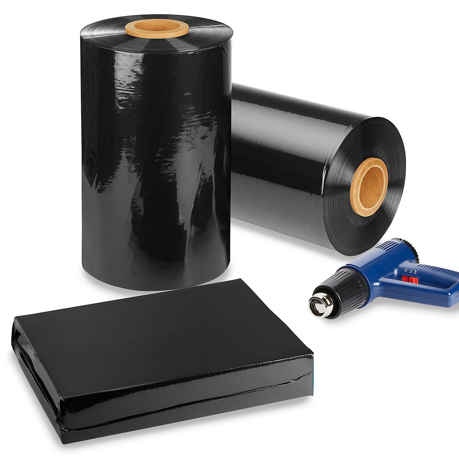 Black Shrink Film Roll - 200 gauge, 16