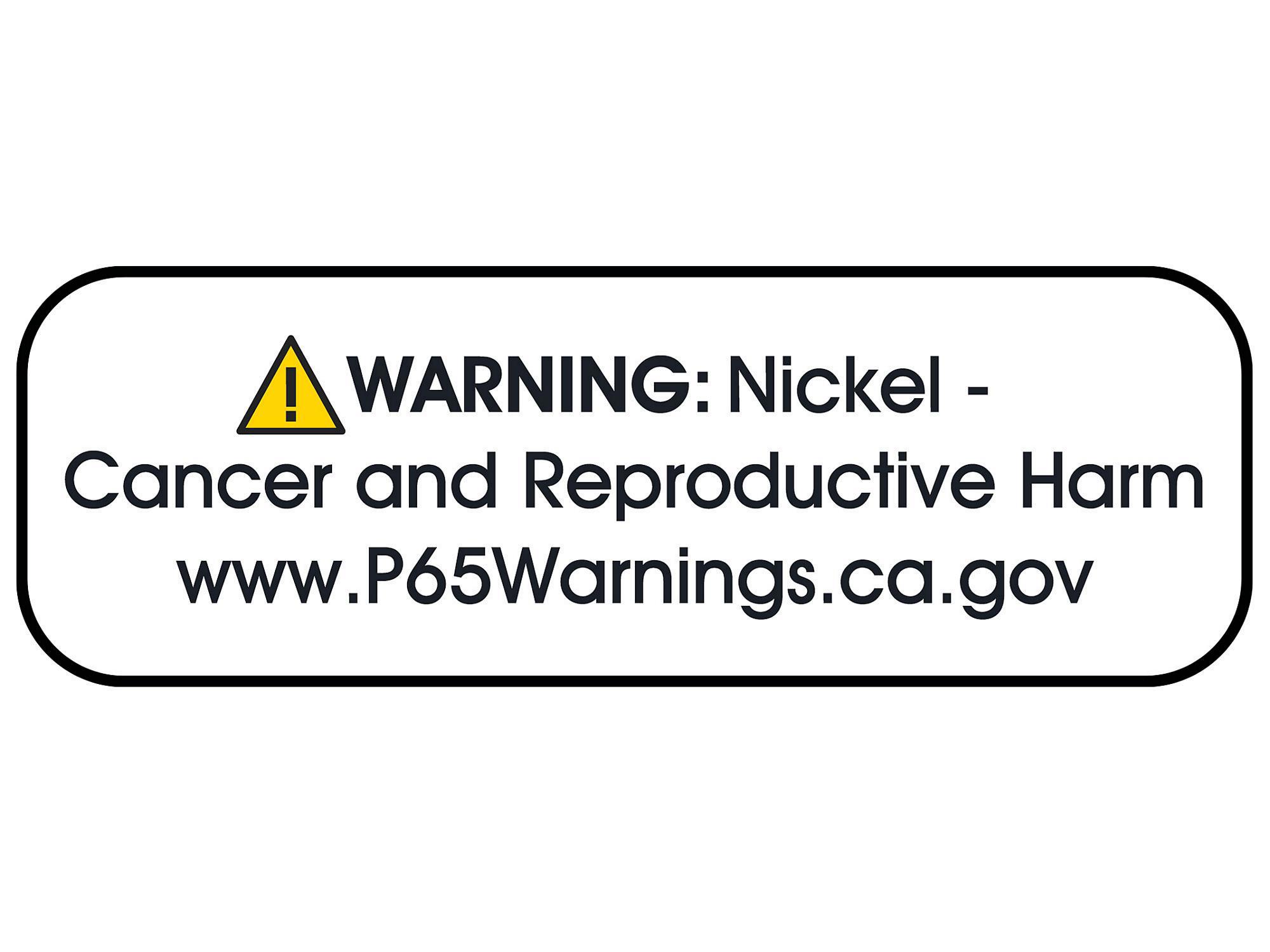 California Prop 65 Labels - 