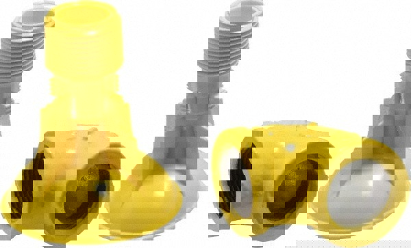 Plastic Plumbed Wash Station SpinTec Drench Showerhead