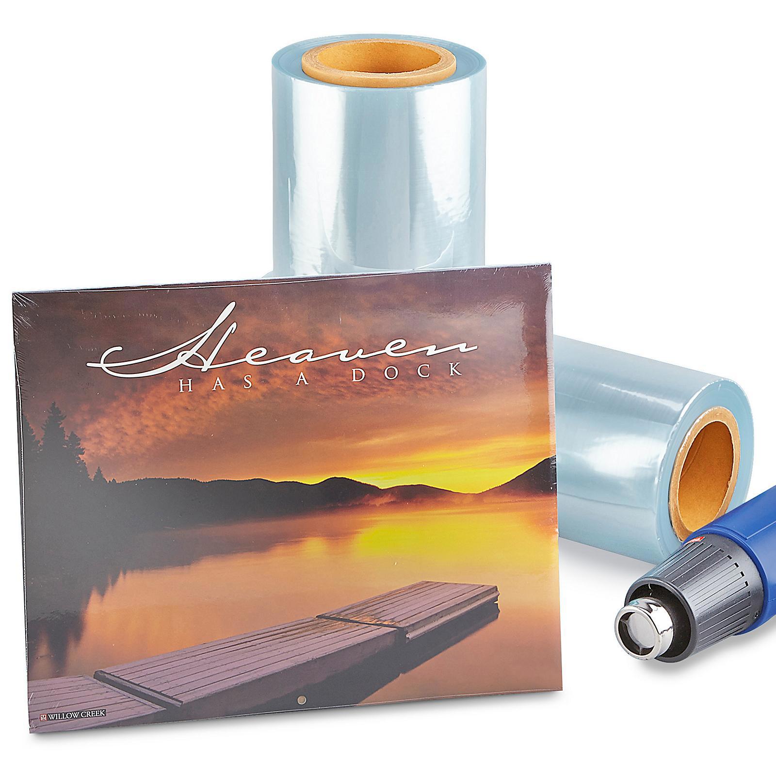 Uline PVC Shrink Film Roll - 75 gauge, 1