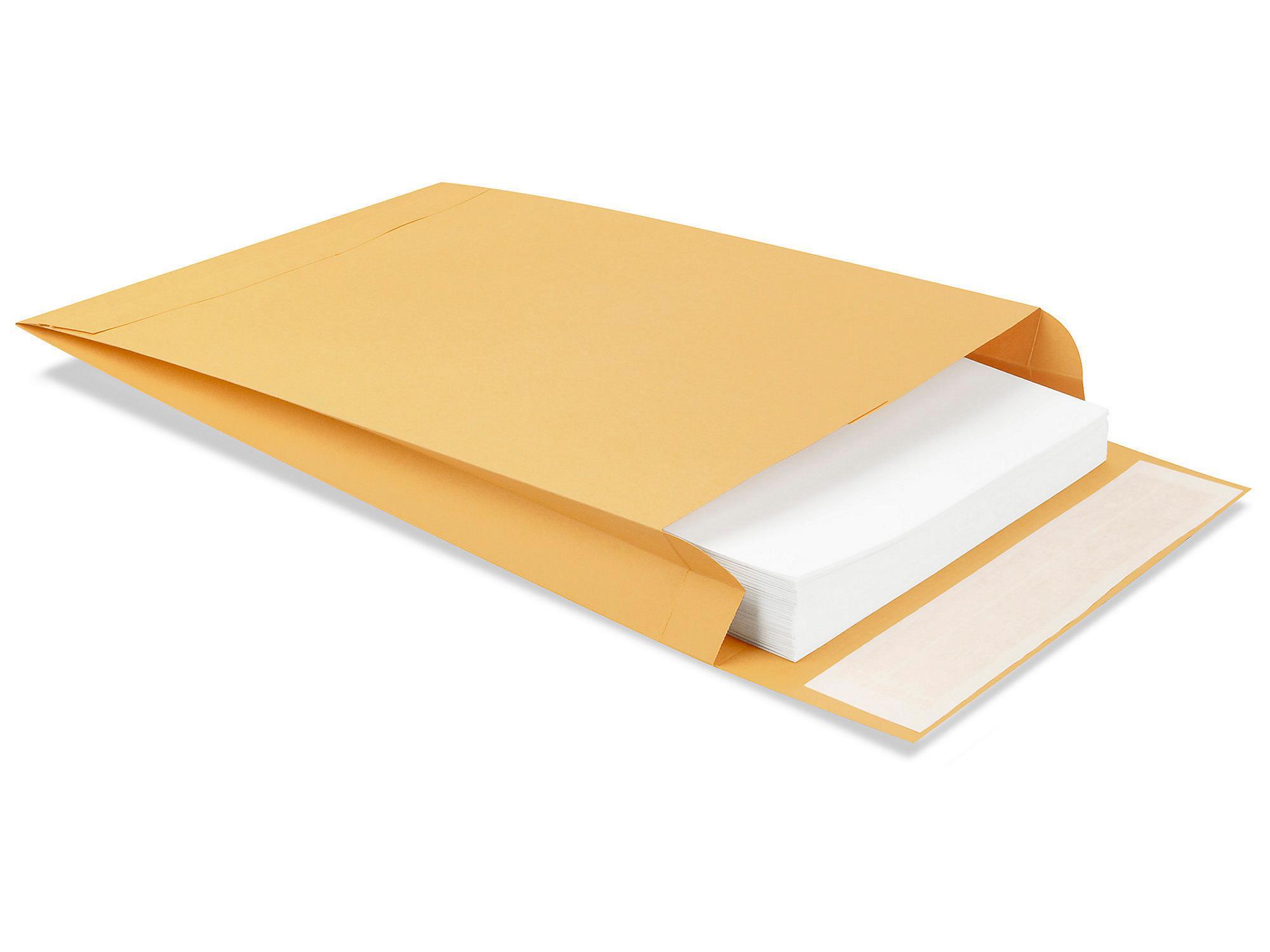 End Loading Kraft Expansion Envelopes -