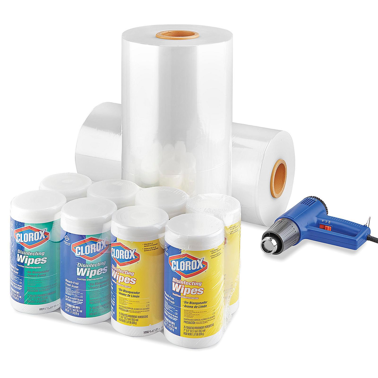 Reynolds PVC Shrink Film Roll - 100 gaug