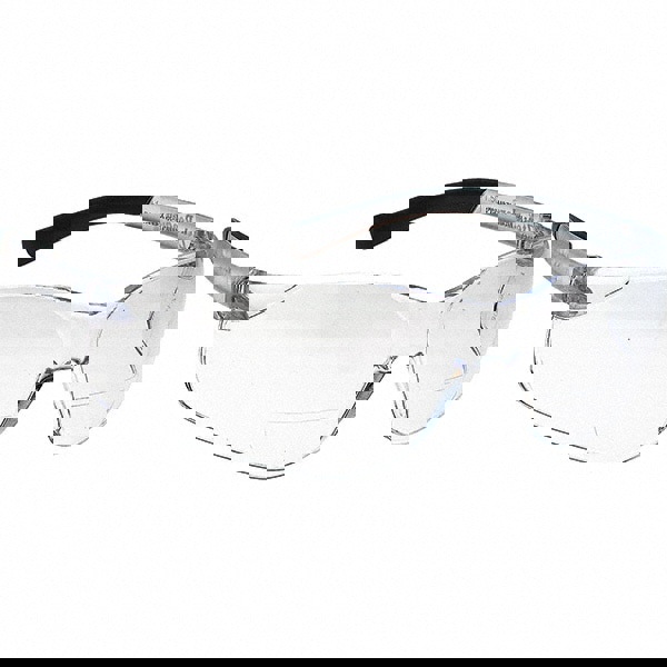 Magnifying Safety Glasses: +1.5, Clear Lenses, Scratch Resistant, ANSI Z87.1+ CE & CSA Z94.3-07