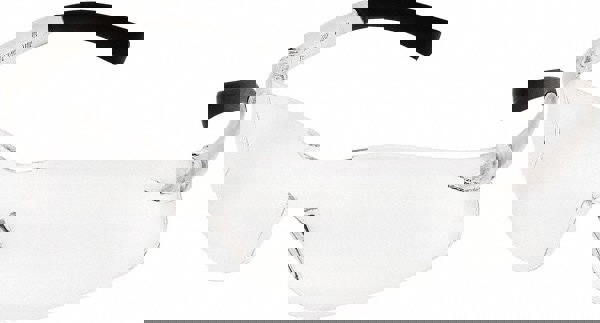 Safety Glass: Anti-Fog, Polycarbonate, Clear Lenses, Frameless, UV Protection