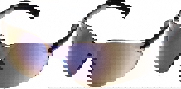 Safety Glass: Scratch-Resistant, Polycarbonate, Mirror Lenses, Frameless, UV Protection