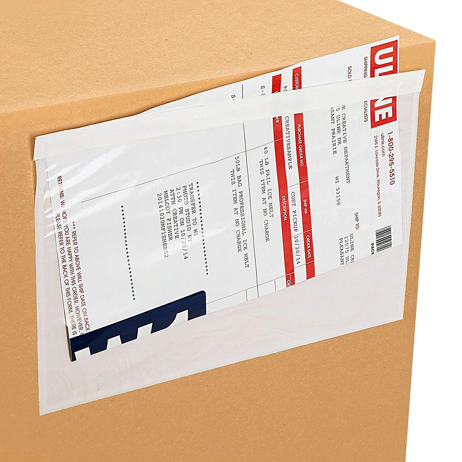 Top Loading Packing List Envelopes - Cle