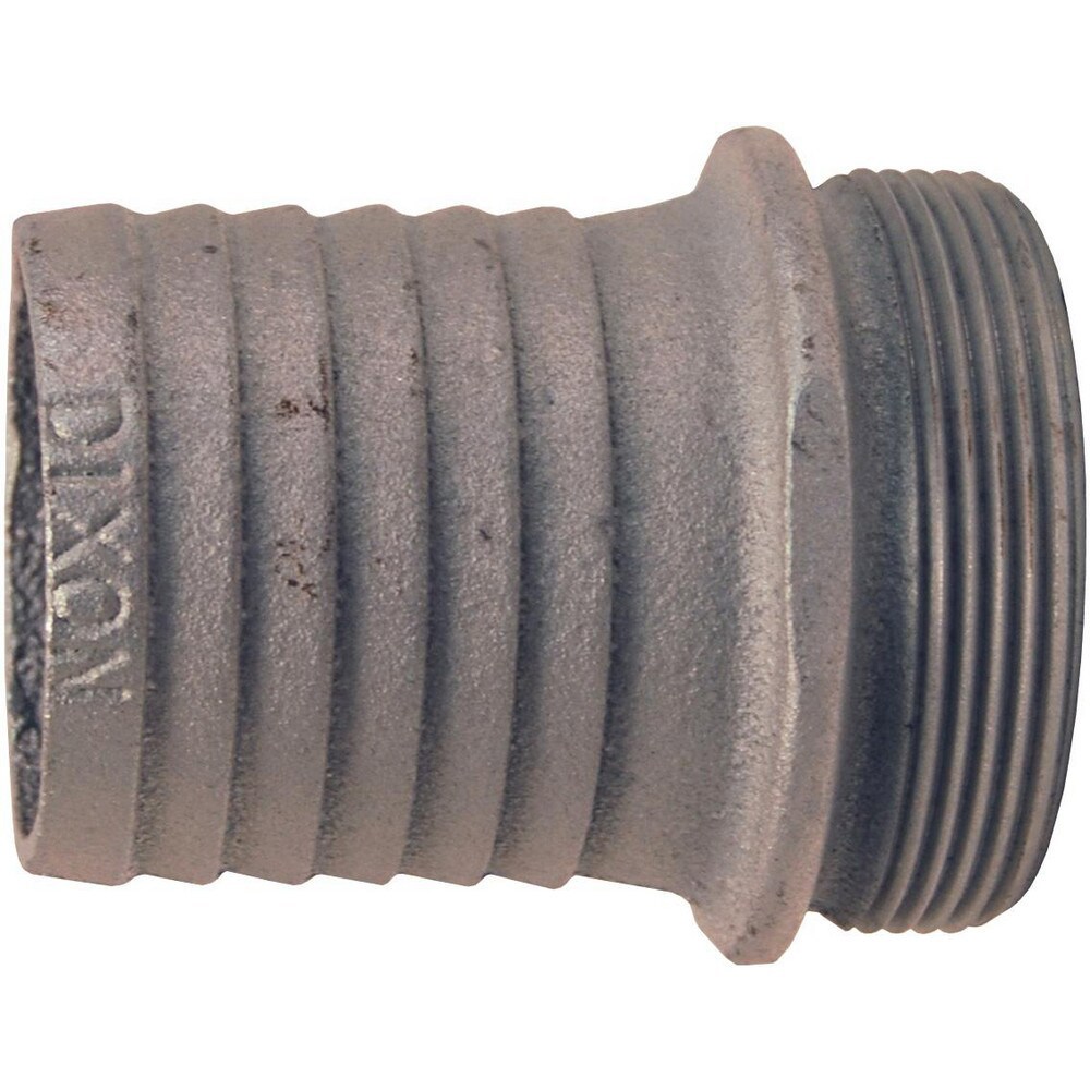 Suction & Discharge Hose Couplings; Type: King Short Shank Suction Hose Coupling ; Coupling Type: Male Suction Coupling ; Coupling Descriptor: Male Suction Coupling ; Material: Plated Iron ; Coupler Size (Fractional Inch): 2 ; Thread Size: 2