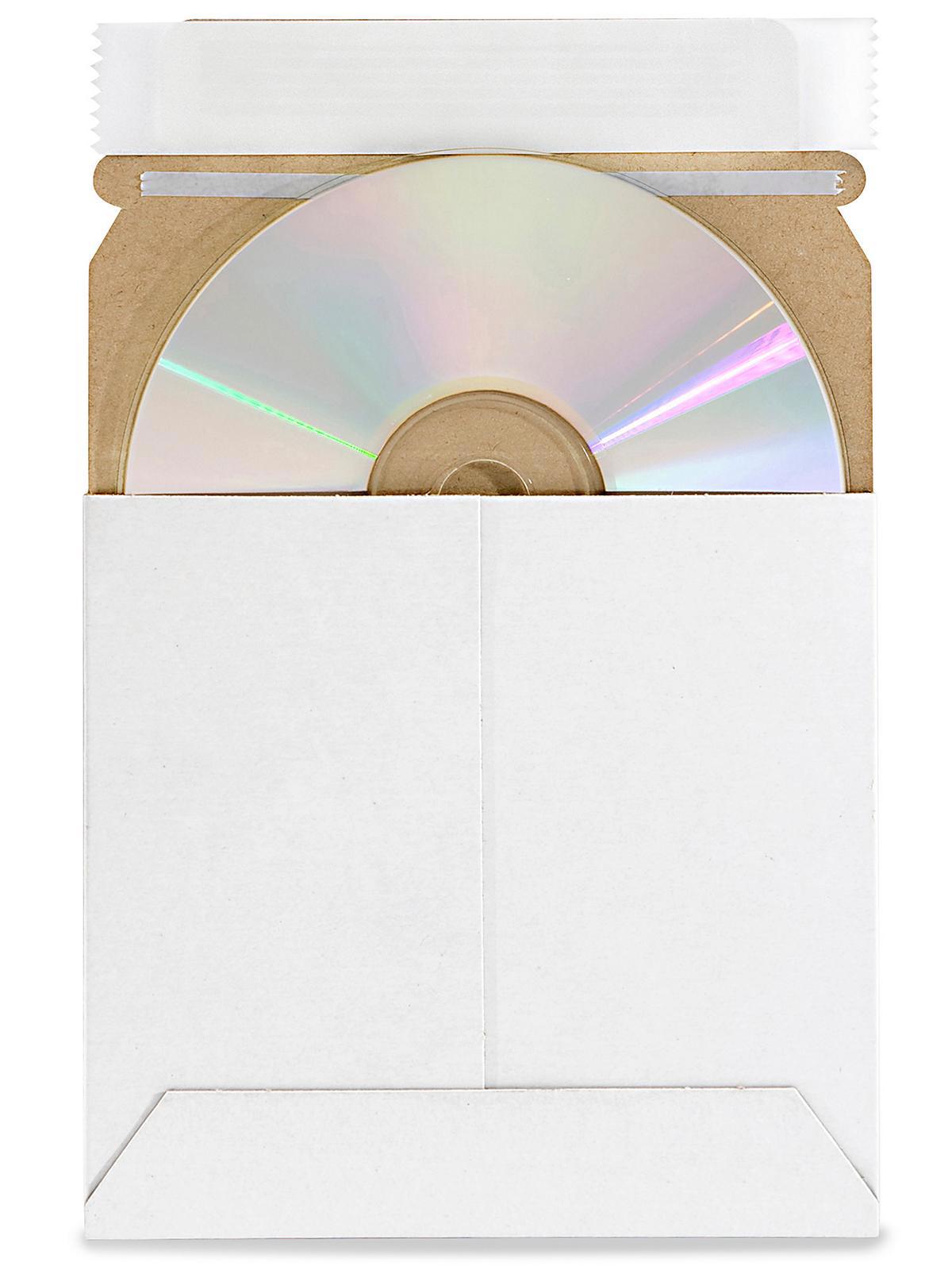 White Self-Seal Stayflats 