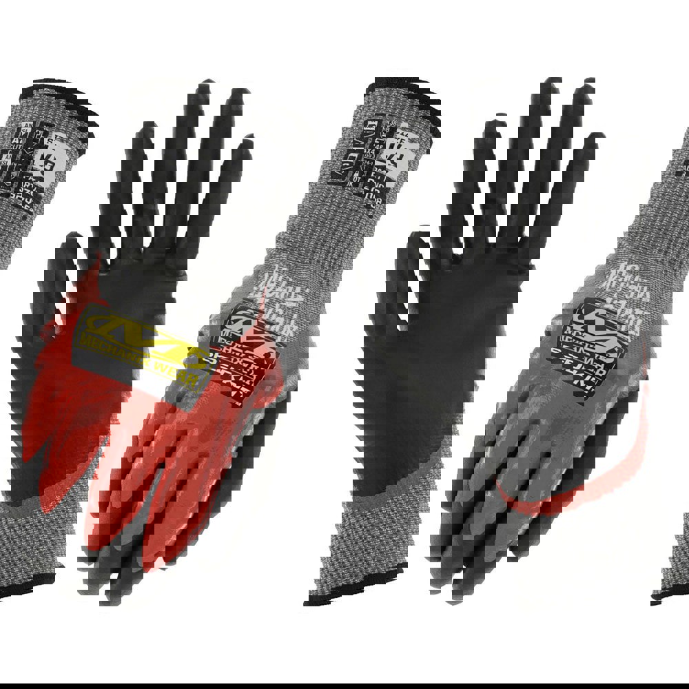 Chemical Resistant Gloves; Glove Type: General Purpose Chemical-Resistant ; Material: HPPE; Nitrile ; Size: X-Large ; Numeric Size: 10 ; Coating Material: Nitrile ; Lining Material: Unlined