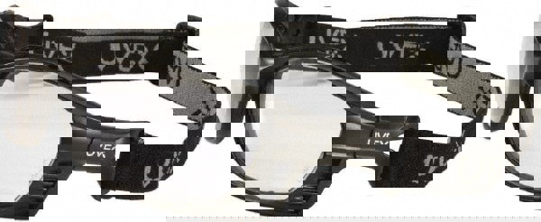 Safety Glass: Anti-Fog, Polycarbonate, Clear Lenses, Full-Framed, UV Protection