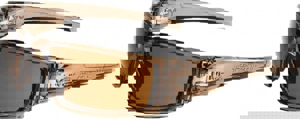 Safety Glass: Anti-Fog, Polycarbonate, Espresso Lenses, Full-Framed, UV Protection