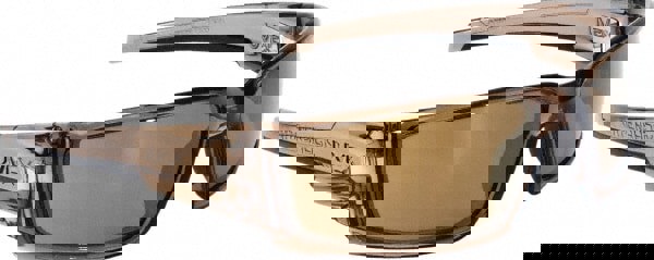 Safety Glass: Scratch-Resistant, Gold Mirror Lenses, Full-Framed