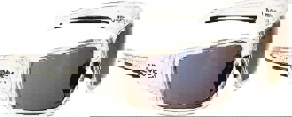 Safety Glass: Scratch-Resistant, Blue Mirror Lenses, Full-Framed