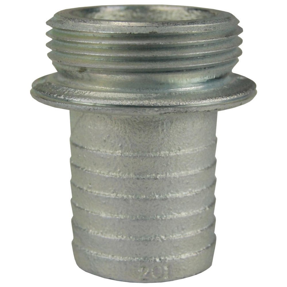 Suction & Discharge Hose Couplings; Type: King Short Shank Suction Hose Coupling ; Coupling Type: Male Suction Coupling ; Coupling Descriptor: Male Suction Coupling ; Material: Plated Iron ; Coupler Size (Fractional Inch): 2-1/2 ; Thread Size: 2-1/2